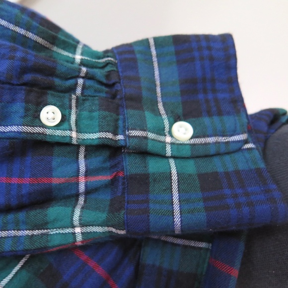 Polo Ralph Lauren Plaid Blouse with Bow-Tie Collar - Picture 5 of 13